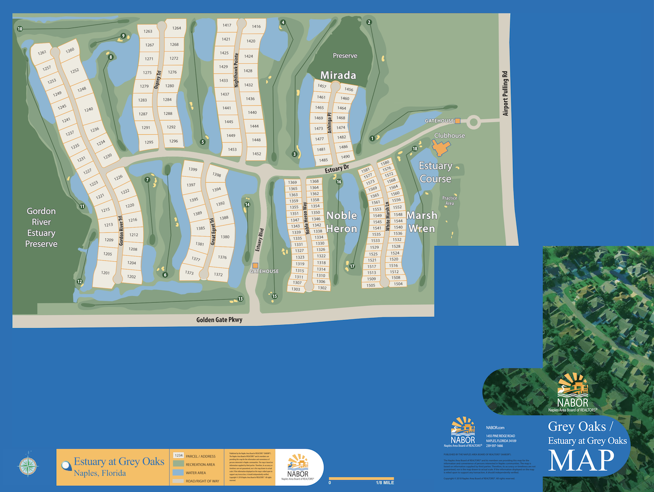 Estuary at Grey Oaks map