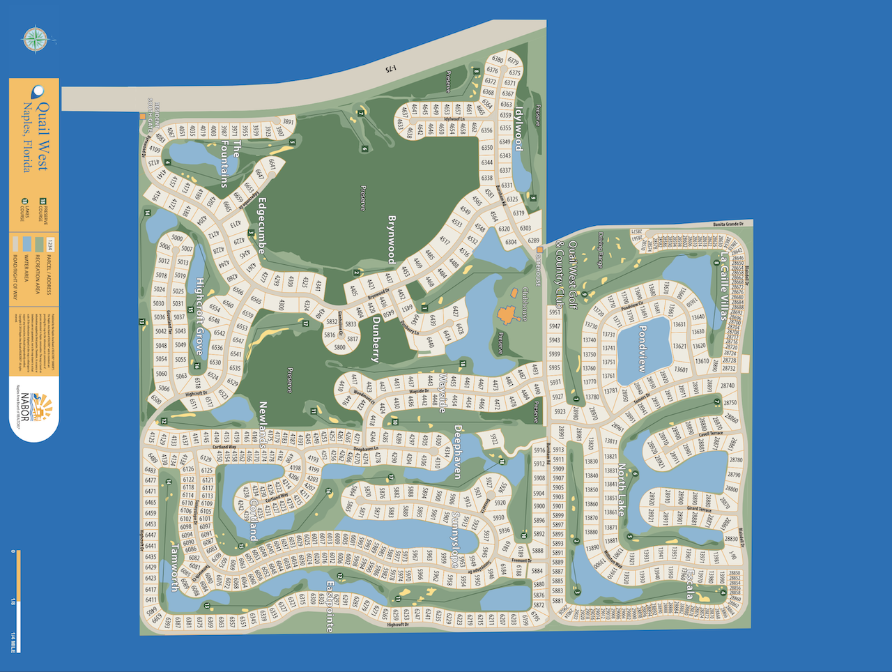 Quail West map